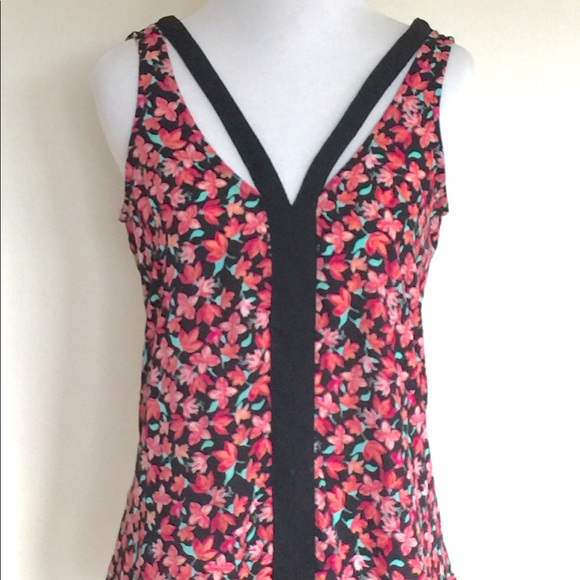 Candies Floral Sleeveless Top Extra Small - Picture 1 of 7